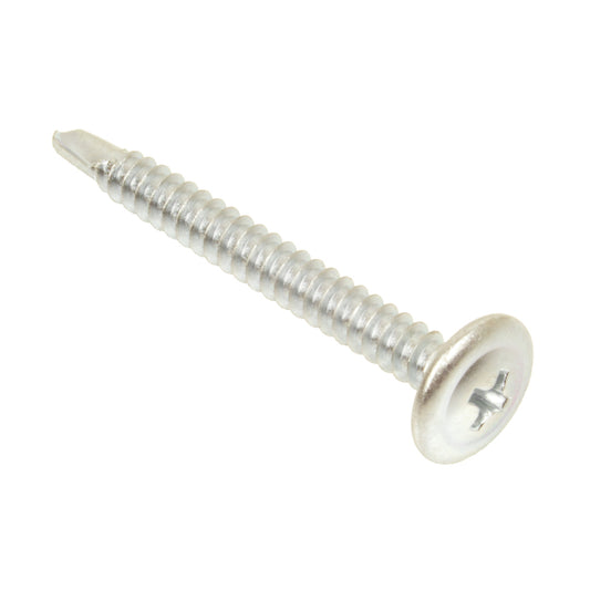 Stainless Steel Truss Head Screws | 20pcs | #8 1-5/8 in. | Self-Drilling