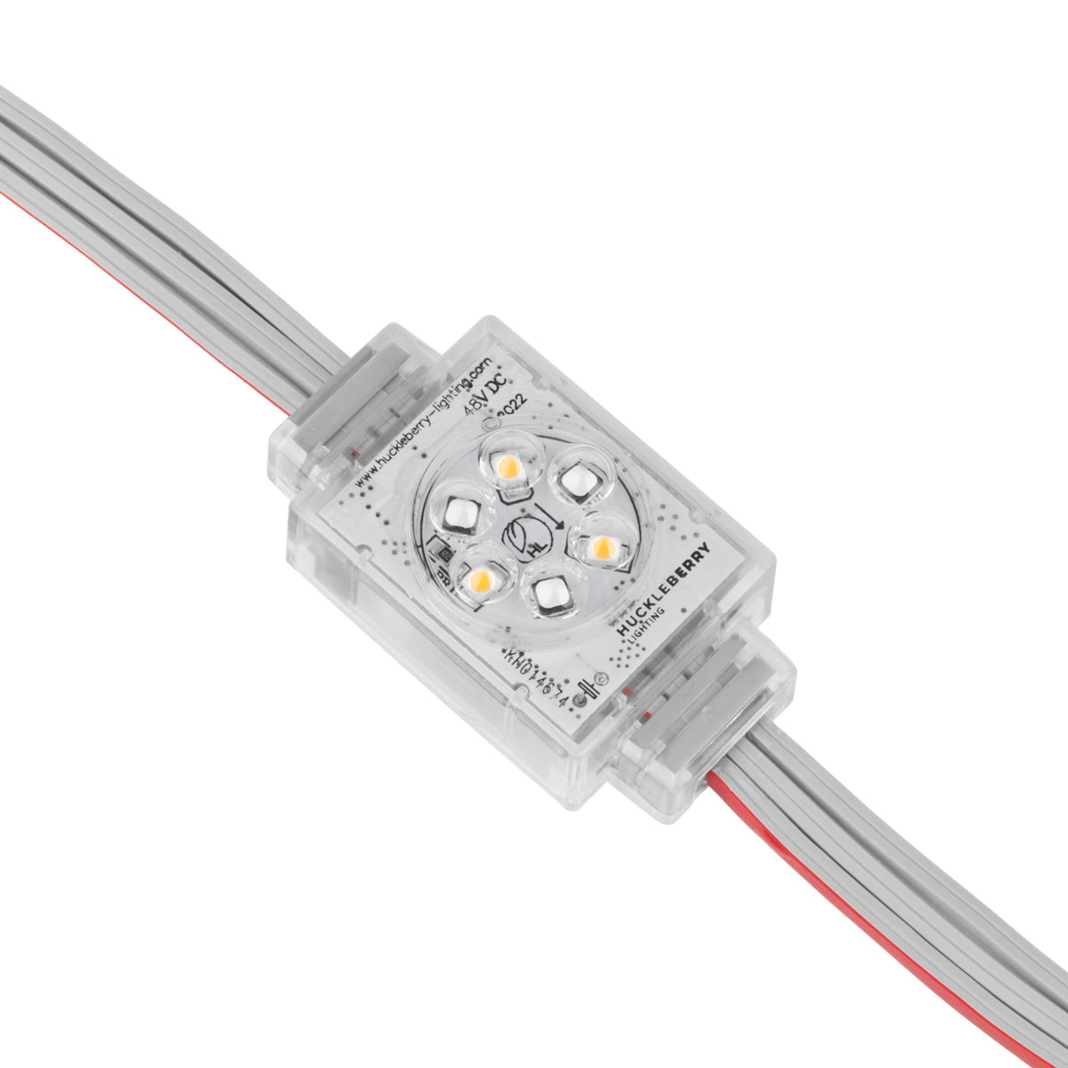 4 Light String of 48V RGBWW LED Lights